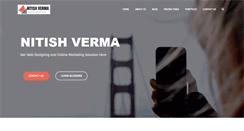 Desktop Screenshot of nitishverma.com